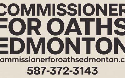 alberta commissioner for oaths quick documentation